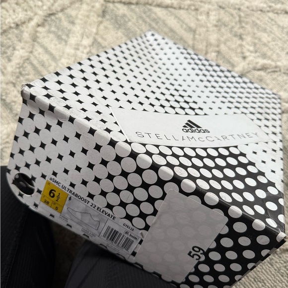 Adidas by Stella McCartney White Athletic Shoes - Picture 6 of 9